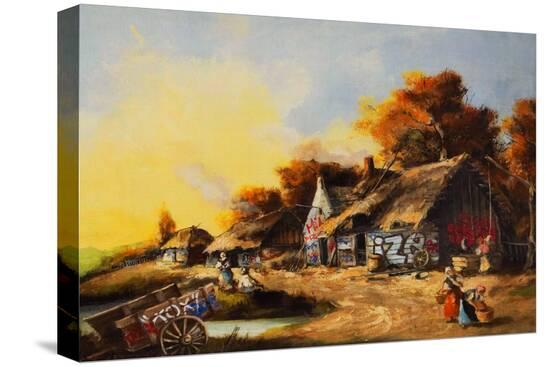 Stretched Canvas Print, , large