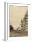 Old Court House Street, Calcutta-null-Framed Photographic Print