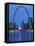 Old Courthouse and Gateway Arch, St. Louis, Missouri, USA-Walter Bibikow-Framed Stretched Canvas