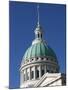 Old Courthouse Dome, Gateway Arch Area, St. Louis, Missouri, USA-Walter Bibikow-Mounted Premium Photographic Print