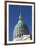 Old Courthouse Dome, Gateway Arch Area, St. Louis, Missouri, USA-Walter Bibikow-Framed Photographic Print