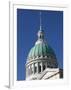 Old Courthouse Dome, Gateway Arch Area, St. Louis, Missouri, USA-Walter Bibikow-Framed Photographic Print