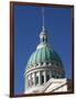 Old Courthouse Dome, Gateway Arch Area, St. Louis, Missouri, USA-Walter Bibikow-Framed Photographic Print