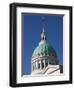 Old Courthouse Dome, Gateway Arch Area, St. Louis, Missouri, USA-Walter Bibikow-Framed Photographic Print