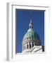 Old Courthouse Dome, Gateway Arch Area, St. Louis, Missouri, USA-Walter Bibikow-Framed Photographic Print