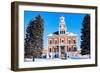 Old Courthouse in Macomb-benkrut-Framed Photographic Print