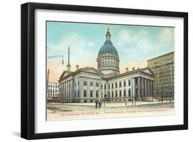 Old Courthouse, St. Louis, Missouri-null-Framed Art Print