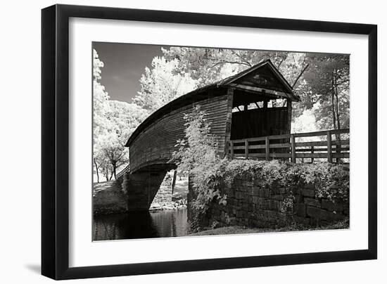 Old Covered Bridge II-Alan Hausenflock-Framed Photographic Print