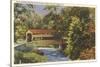 Old Covered Bridge, Valley Ford-null-Stretched Canvas