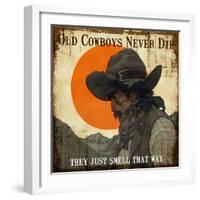 Old Cowboys-null-Framed Giclee Print