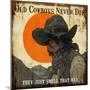 Old Cowboys-null-Mounted Giclee Print