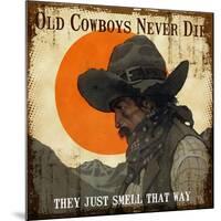 Old Cowboys-null-Mounted Giclee Print