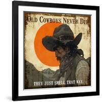 Old Cowboys-null-Framed Giclee Print