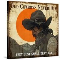 Old Cowboys-null-Stretched Canvas