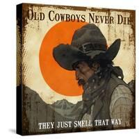 Old Cowboys-null-Stretched Canvas