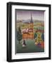 Old Croatian Church, 1967, by Antun Bahunek (1912-1985), Croatia, 20th Century-null-Framed Giclee Print