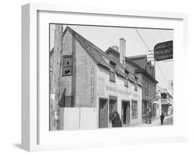 Old Curiosity Shop, St. Augustine, Fla.-null-Framed Photo