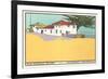 Old Custom House, Monterey-null-Framed Art Print