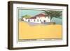 Old Custom House, Monterey-null-Framed Art Print