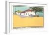 Old Custom House, Monterey-null-Framed Art Print