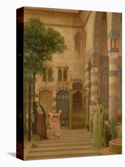 Old Damascus: Jew's Quarter or Gathering Lemons, Circa 1873-1874-Sir Lawrence Alma-Tadema-Stretched Canvas