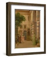 Old Damascus: Jew's Quarter or Gathering Lemons, Circa 1873-1874-Sir Lawrence Alma-Tadema-Framed Giclee Print