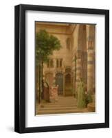 Old Damascus: Jew's Quarter or Gathering Lemons, Circa 1873-1874-Sir Lawrence Alma-Tadema-Framed Giclee Print