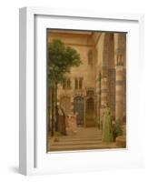 Old Damascus: Jew's Quarter or Gathering Lemons, Circa 1873-1874-Sir Lawrence Alma-Tadema-Framed Giclee Print