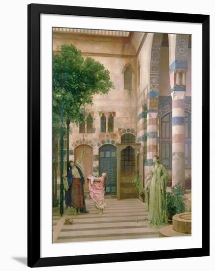 Old Damascus, Jewish Quarter or Gathering Lemons, C.1873-74-Frederick Leighton-Framed Giclee Print