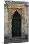 Old Decorated Door, Temple or Mosque-null-Mounted Photographic Print