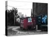 Old Detroit-NaxArt-Stretched Canvas