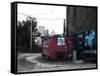 Old Detroit-NaxArt-Framed Stretched Canvas