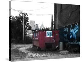 Old Detroit-NaxArt-Stretched Canvas
