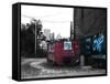 Old Detroit-NaxArt-Framed Stretched Canvas