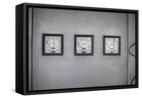 Old Dials-Nathan Wright-Framed Stretched Canvas