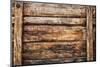 Old Dirty Wood Broad Panel Used as Grunge Textured Background Backdrop and Nature Bark Wooden Wall-khunaspix-Mounted Photographic Print