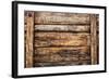 Old Dirty Wood Broad Panel Used as Grunge Textured Background Backdrop and Nature Bark Wooden Wall-khunaspix-Framed Photographic Print