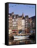 Old Dock, St. Catherine Quay, Honfleur, Normandie (Normandy), France-Guy Thouvenin-Framed Stretched Canvas