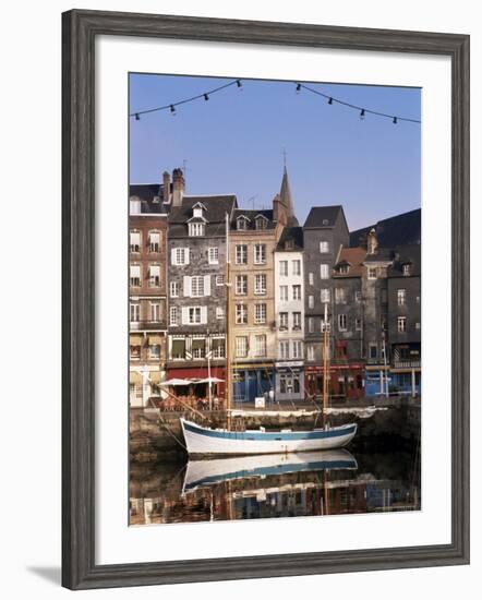 Old Dock, St. Catherine Quay, Honfleur, Normandie (Normandy), France-Guy Thouvenin-Framed Photographic Print