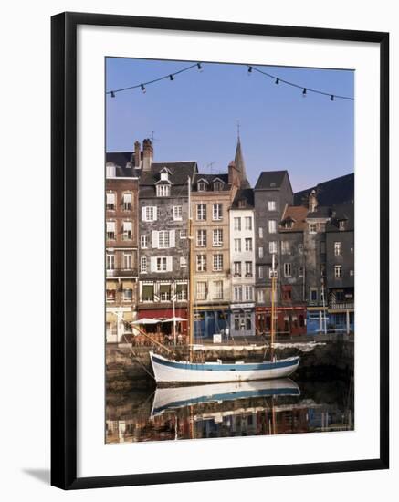 Old Dock, St. Catherine Quay, Honfleur, Normandie (Normandy), France-Guy Thouvenin-Framed Photographic Print