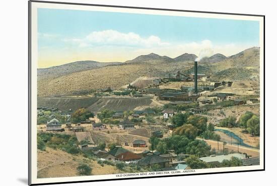 Old Dominion Mine, Globe, Arizona-null-Mounted Art Print