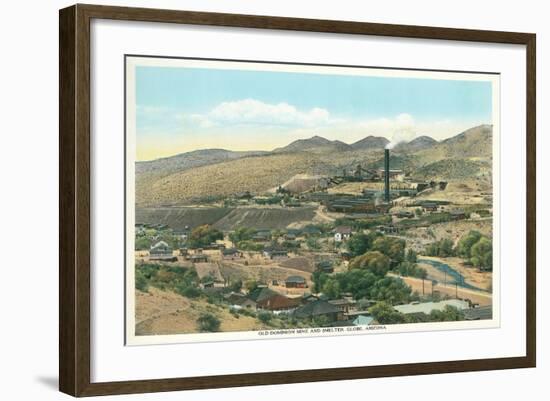 Old Dominion Mine, Globe, Arizona-null-Framed Art Print