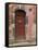 Old Door, Ceske Budejovice, Czech Republic-Russell Young-Framed Stretched Canvas
