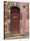 Old Door, Ceske Budejovice, Czech Republic-Russell Young-Stretched Canvas