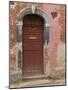 Old Door, Ceske Budejovice, Czech Republic-Russell Young-Mounted Photographic Print