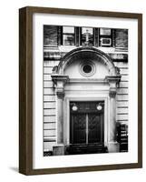 Old Door Entrance to Catholic School Boys Chelsea Winter-Philippe Hugonnard-Framed Photographic Print