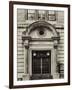 Old Door Entrance to Catholic School Boys Chelsea Winter-Philippe Hugonnard-Framed Photographic Print