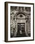 Old Door Entrance to Catholic School Girls Chelsea Winter-Philippe Hugonnard-Framed Photographic Print