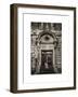 Old Door Entrance to Catholic School Girls Chelsea Winter-Philippe Hugonnard-Framed Photographic Print