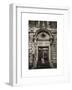 Old Door Entrance to Catholic School Girls Chelsea Winter-Philippe Hugonnard-Framed Photographic Print